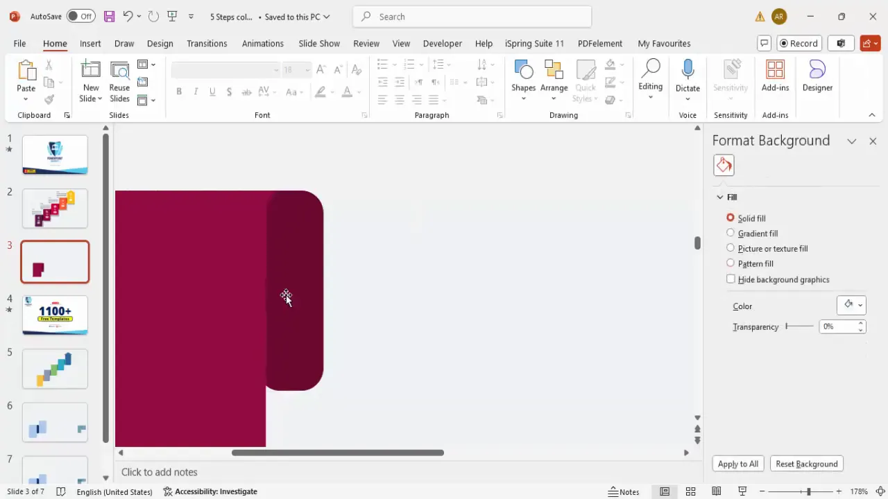 Adding a darker rounded rectangle to create depth