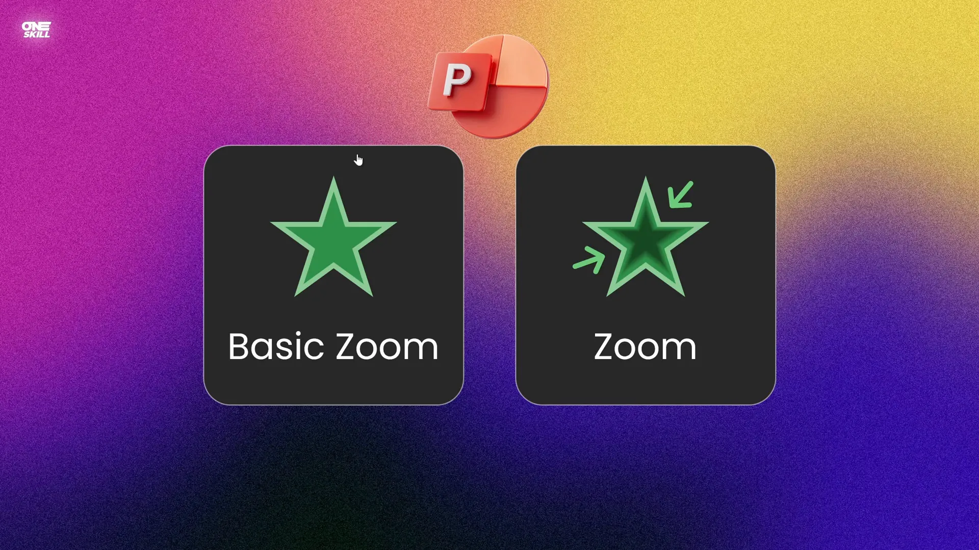 Example of hard landing effect in default zoom animations