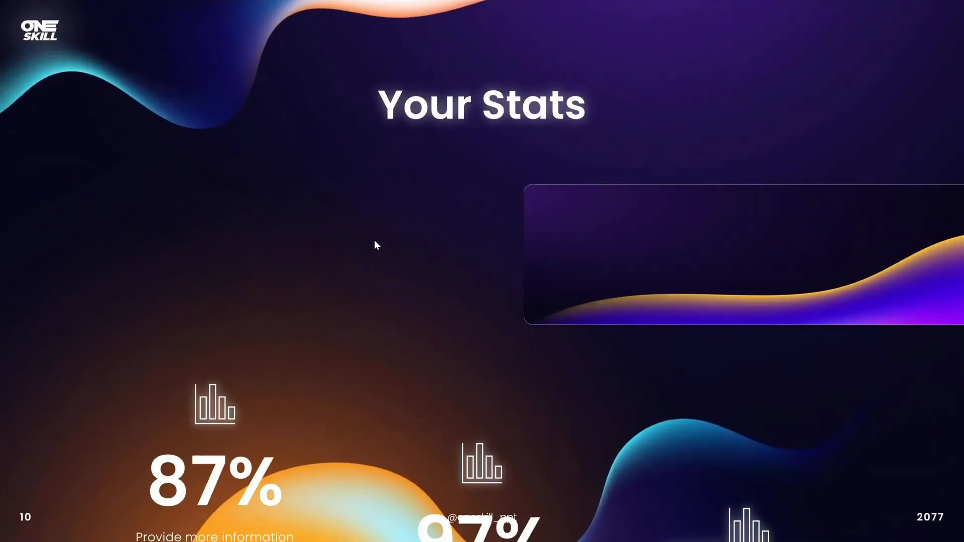 Final animated roadmap infographic in PowerPoint