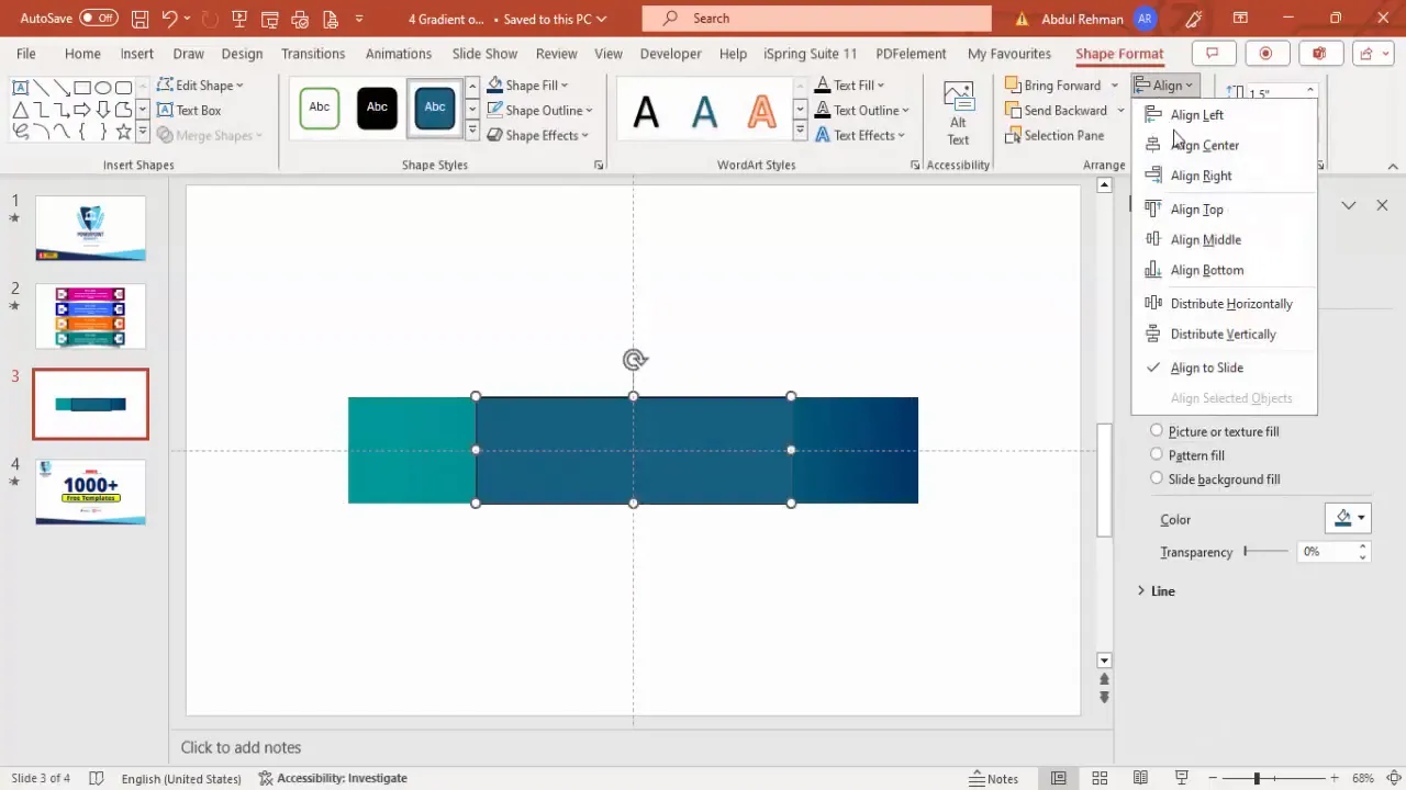 Adding smaller rectangle on top for layered design