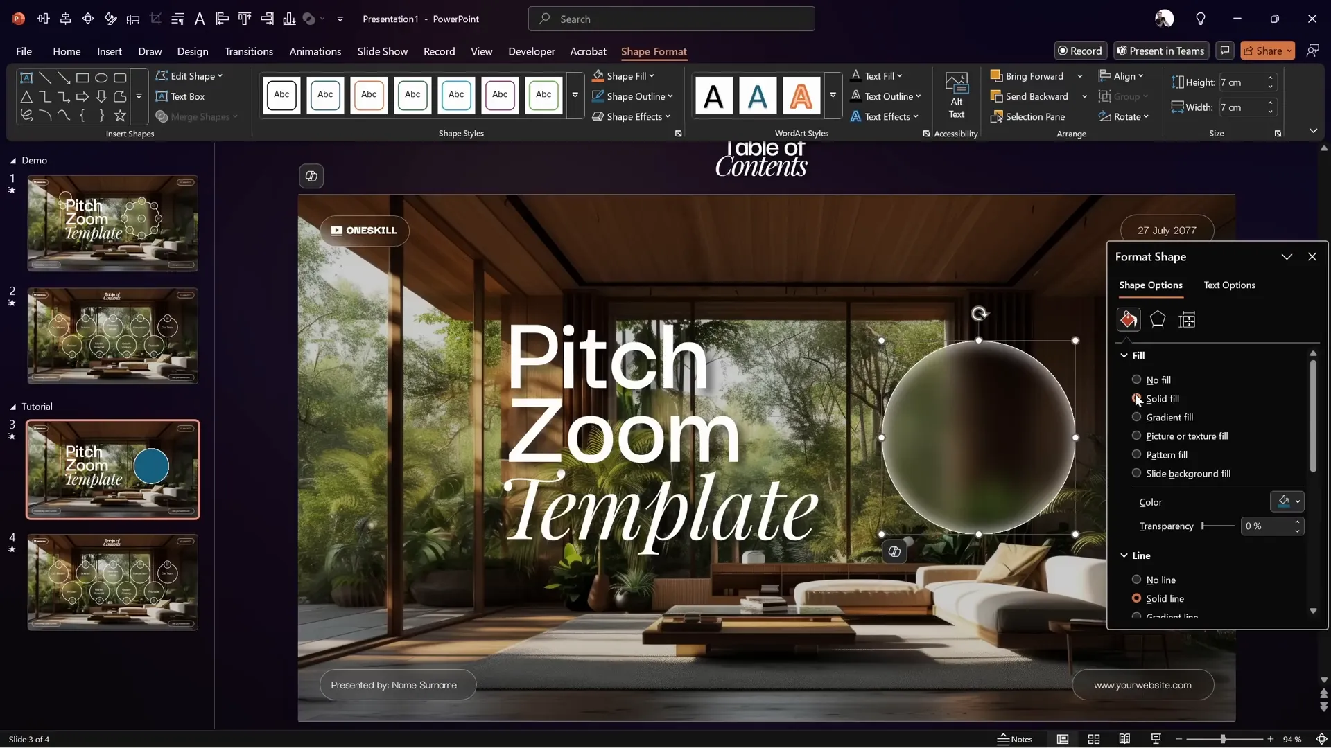 Big circles copied to first slide with hidden text