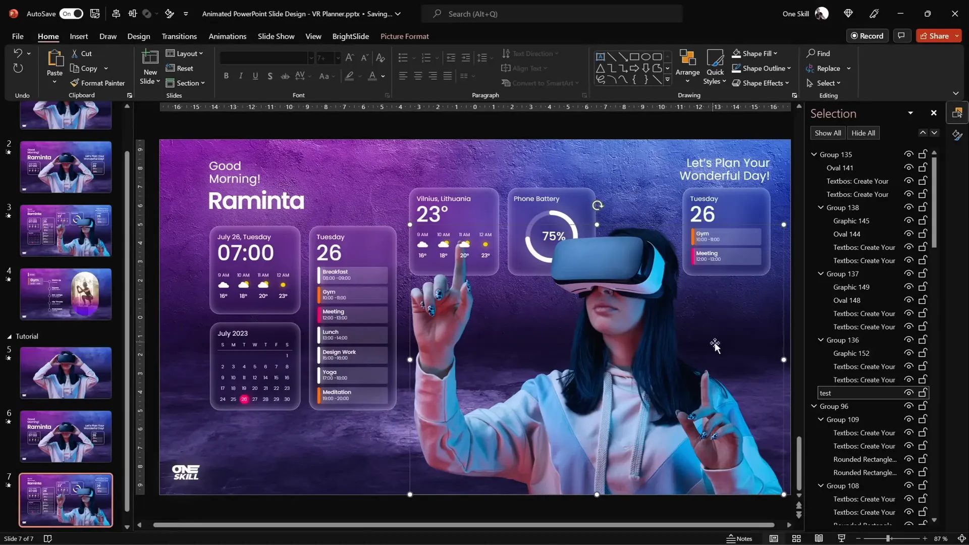 Morph transition with matching photo names for smooth animation