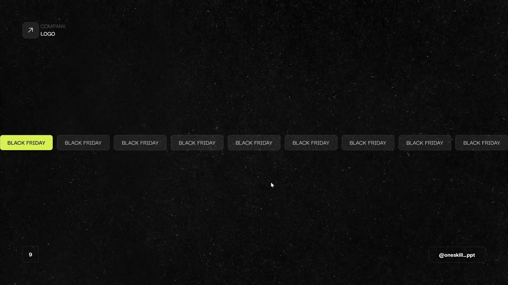 Scrolling animation preview showing rectangles moving left