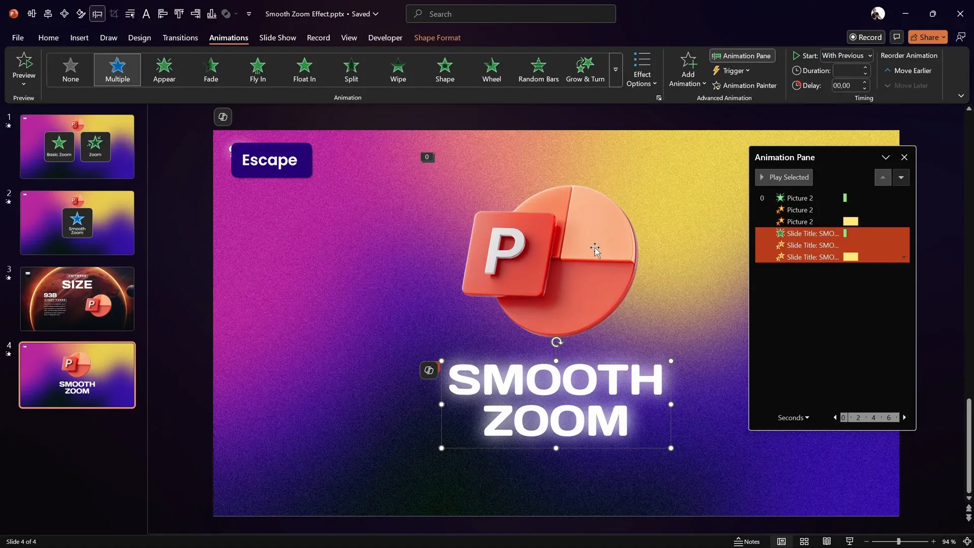 Using Animation Painter to copy animations