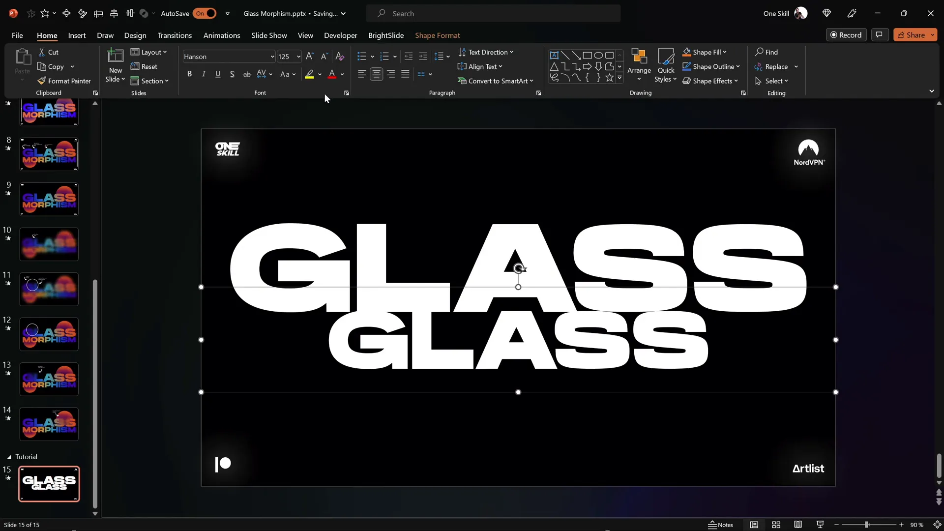 Inserting text boxes and setting font sizes