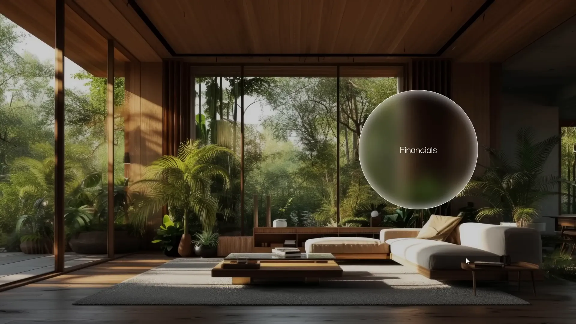 Circles zooming and spinning as part of PowerPoint animation