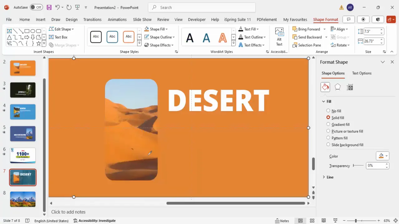 Using eyedropper tool to match background color to image