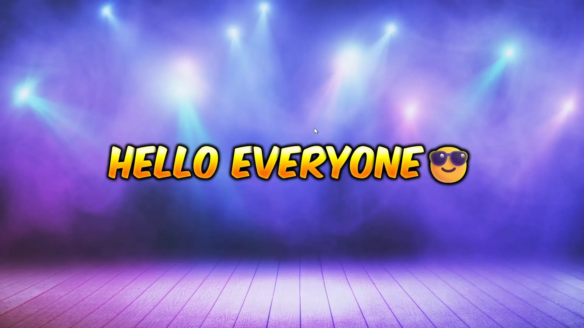 Preview of animated subtitle with zoom and pop effects