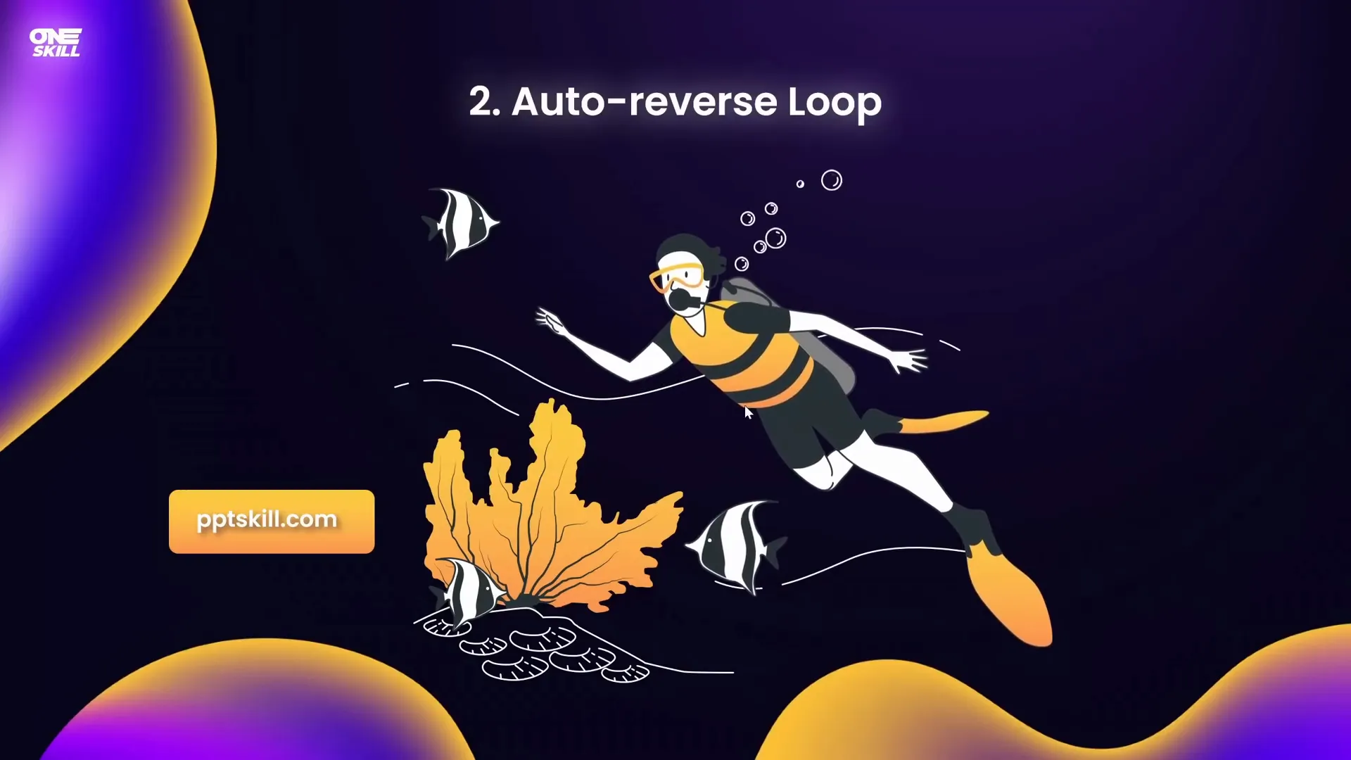 Button growth shrink animation with auto reverse enabled