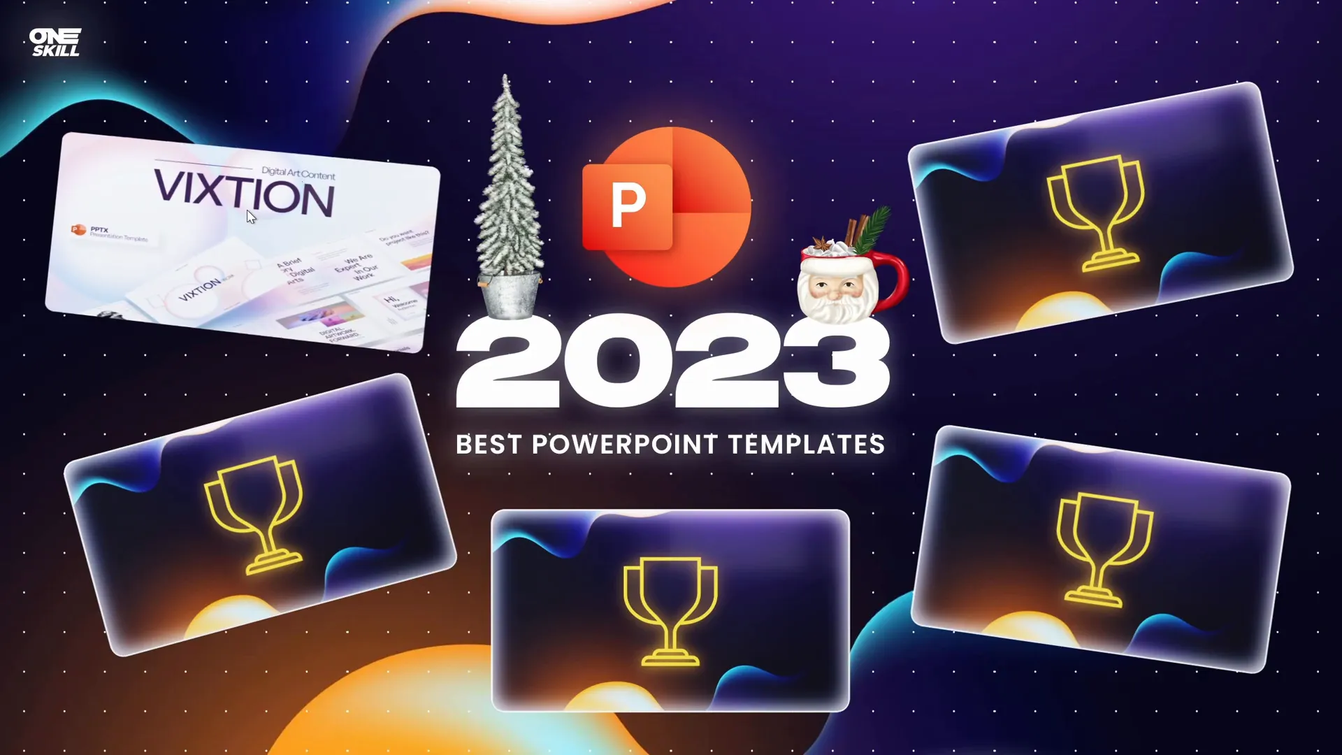 Vixtion PowerPoint template overview