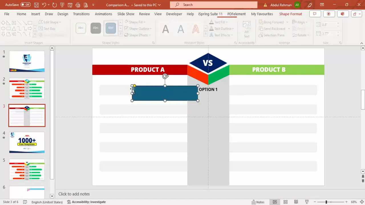 Creating rounded rectangles and colored percentage bars
