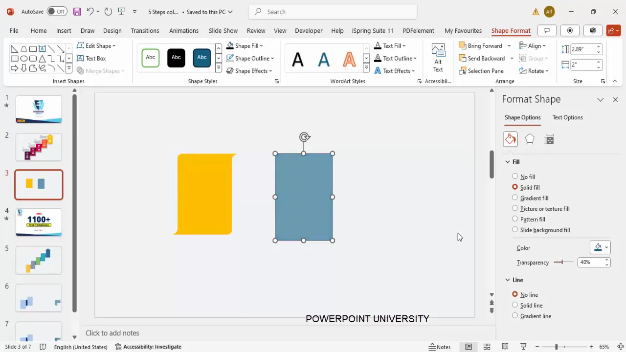Drawing base rectangle with no outline and adjusted transparency