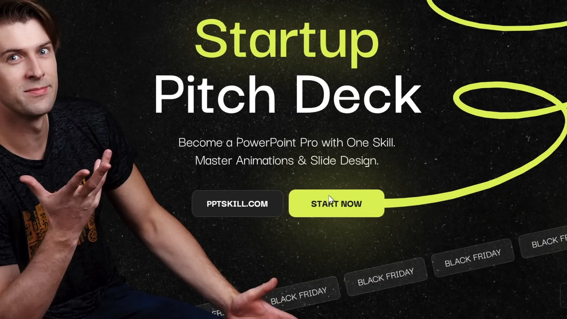 Pulsing start now button animation