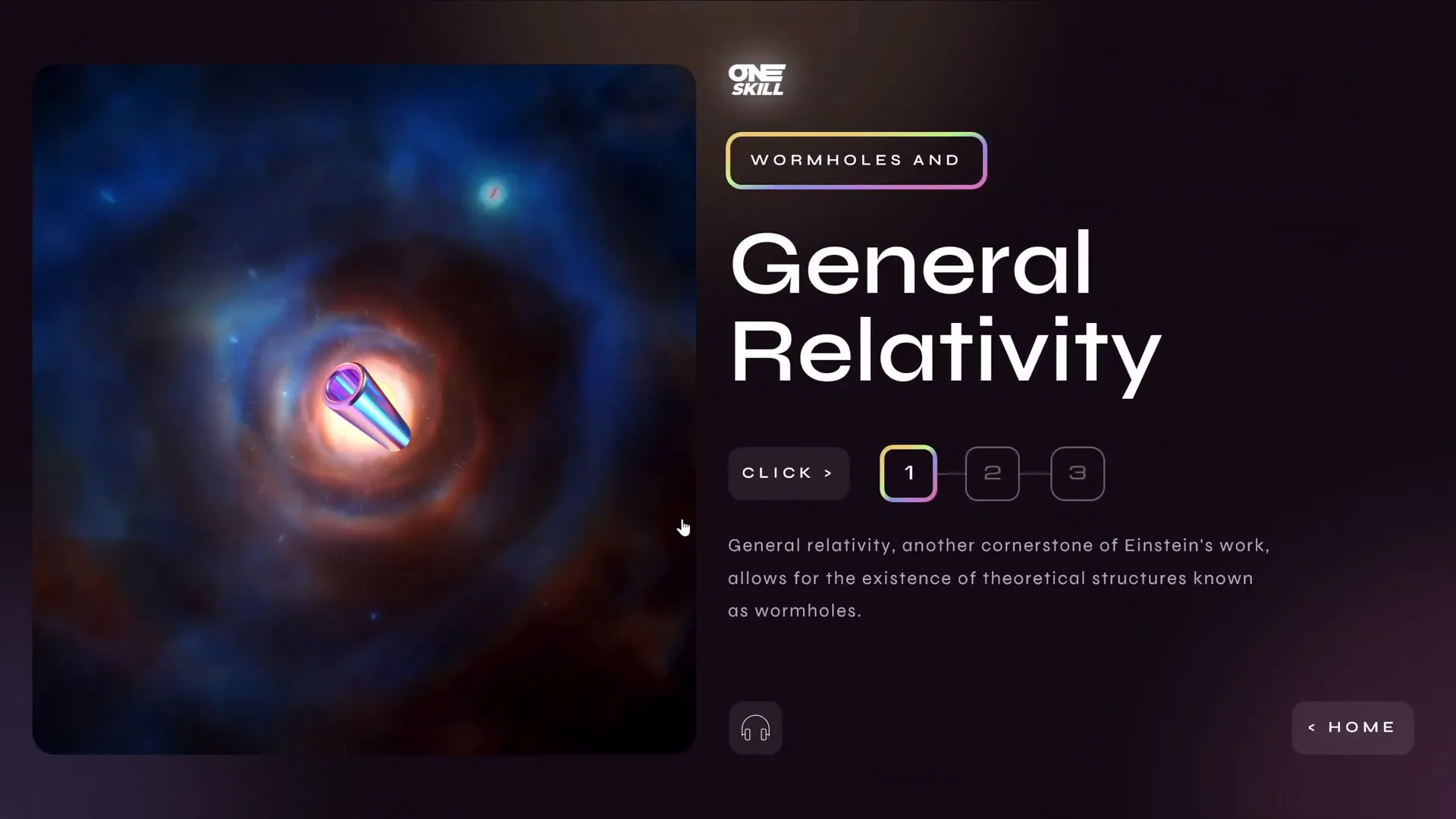 Final interactive presentation slide with multimedia and audio elements
