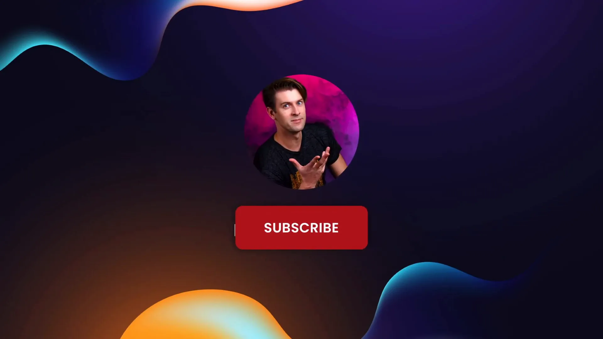 PowerPoint video intro with subscribe animation