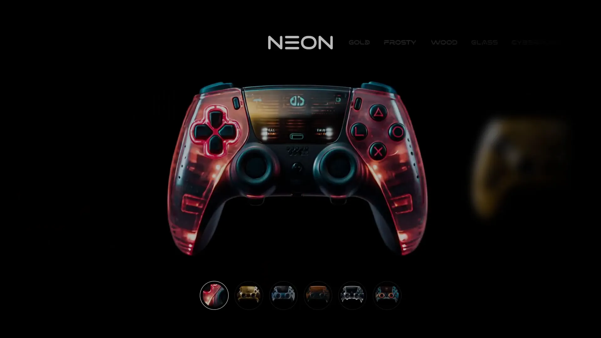 Testing the final dynamic product slider in full screen
