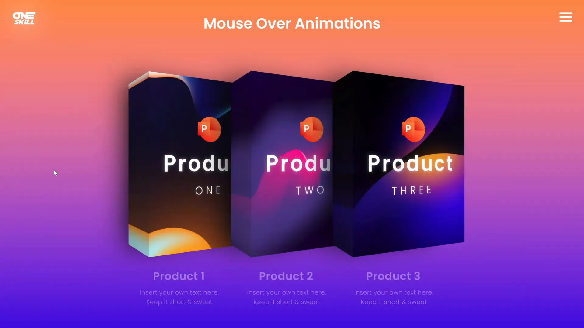 Interactive animations with triggers in PowerPoint