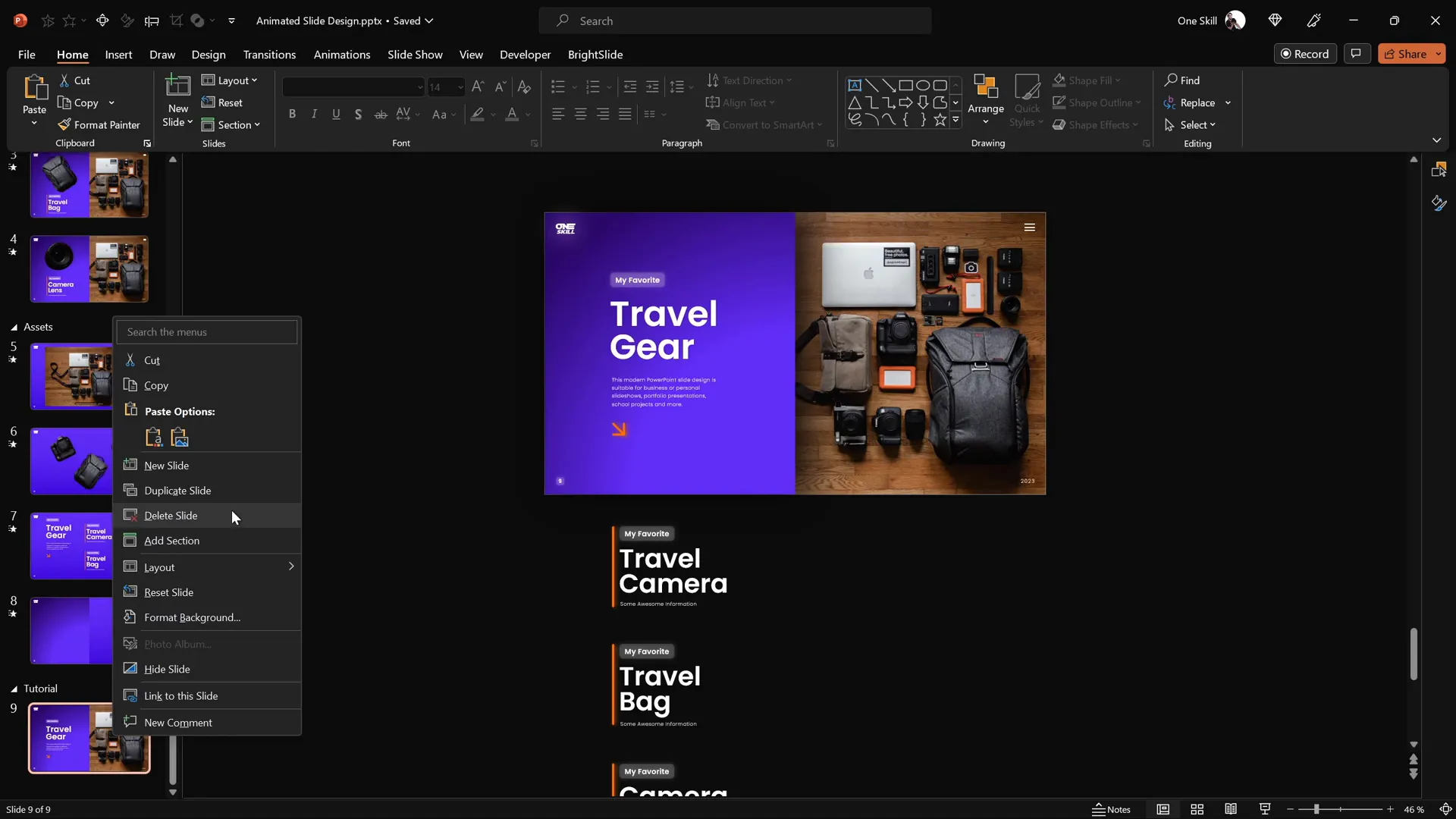 Inserting hyperlinks to cutouts for clickable navigation