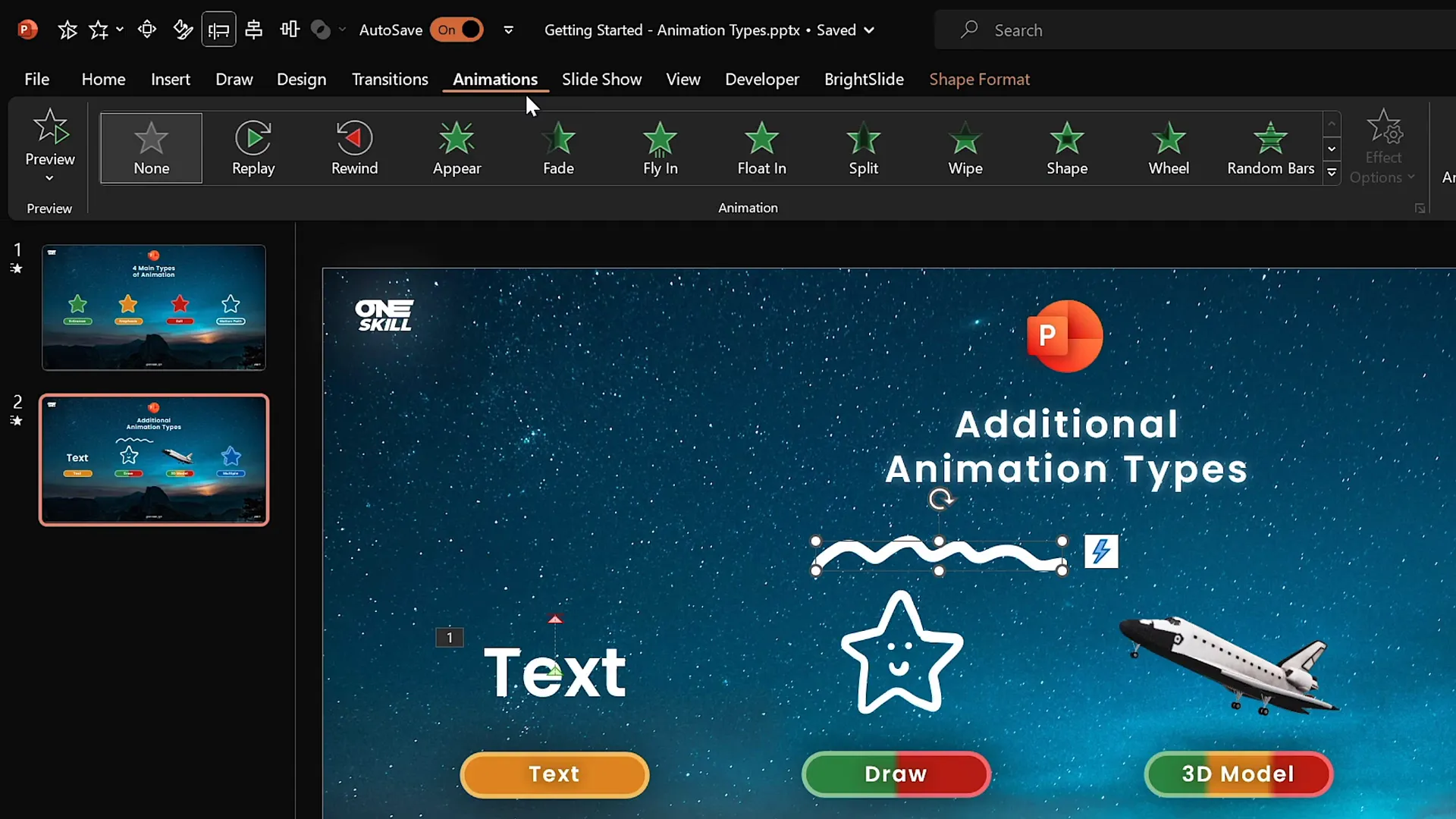 Draw animations showing replay effect on ink drawing