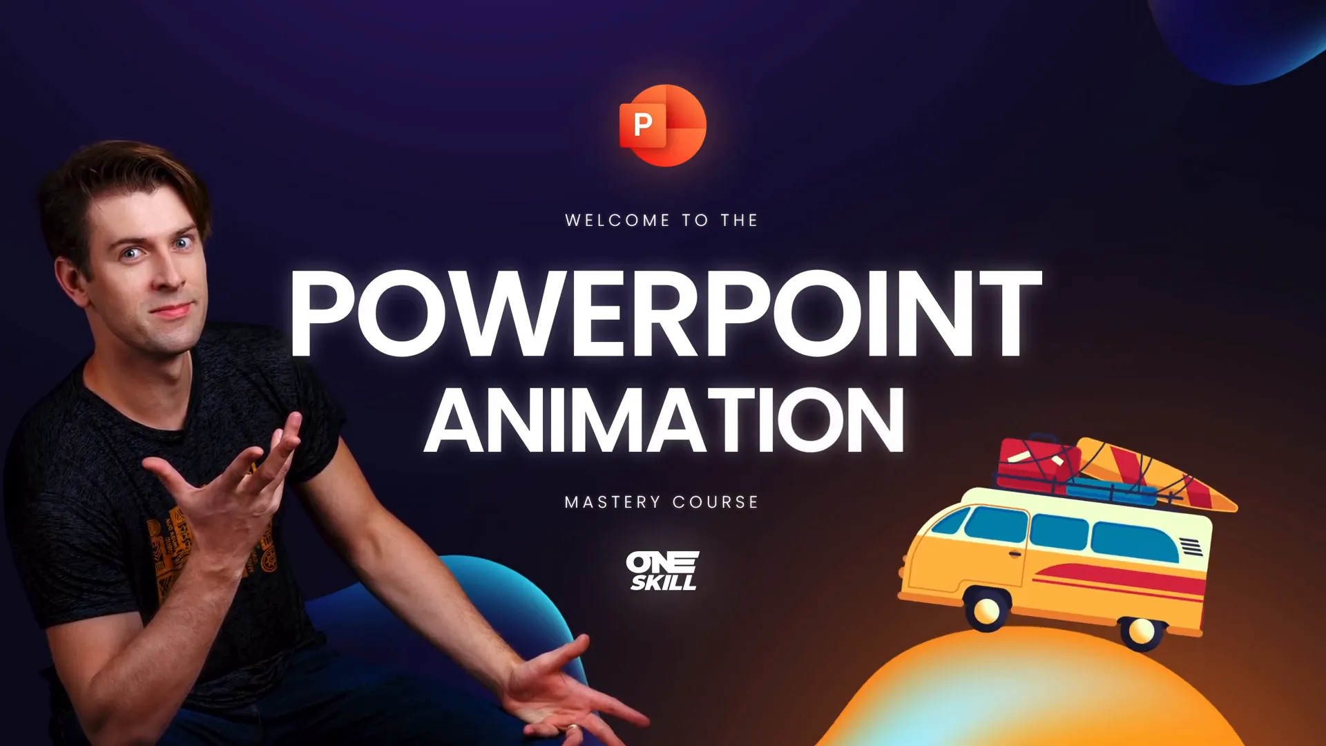 End slide showing PowerPoint animation possibilities