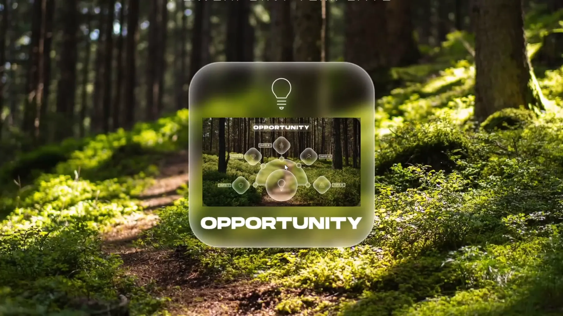 Slide zoom with hover animation and label