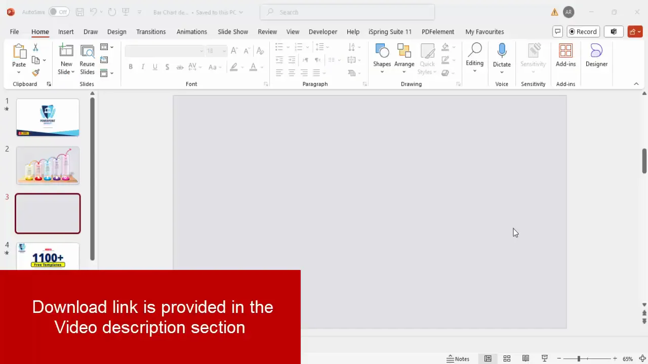 PowerPoint slide with light gray background set