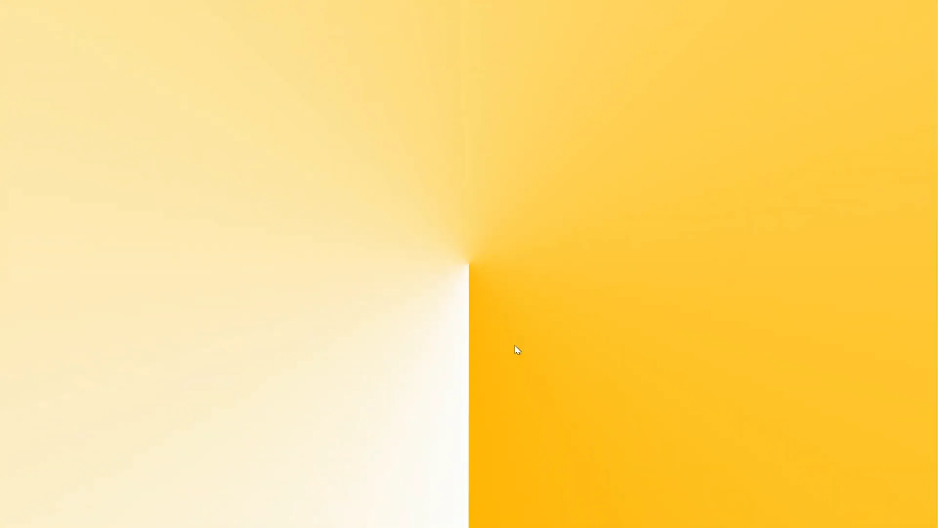 Full screen preview of spinning conic gradient in PowerPoint