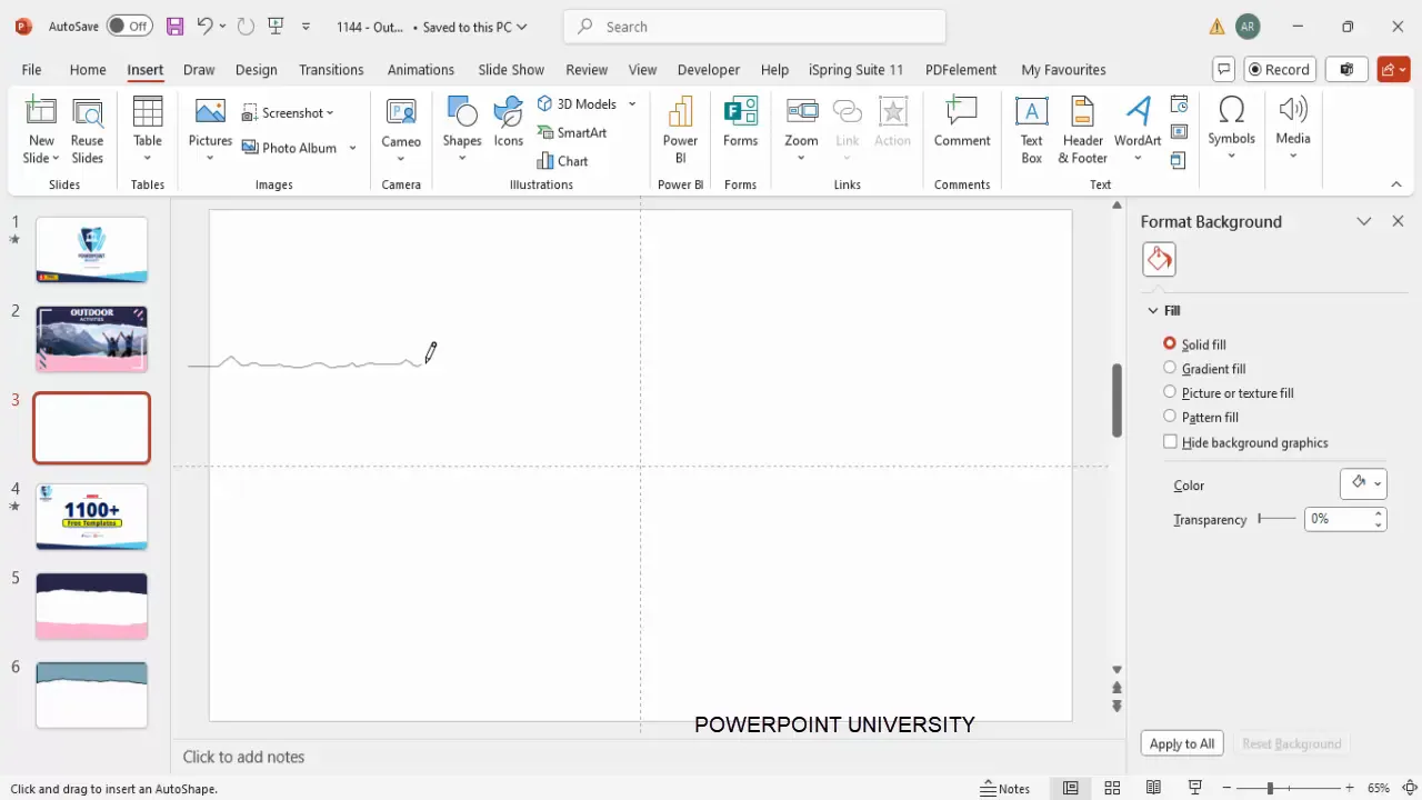Drawing torn paper shape with freeform scribble tool