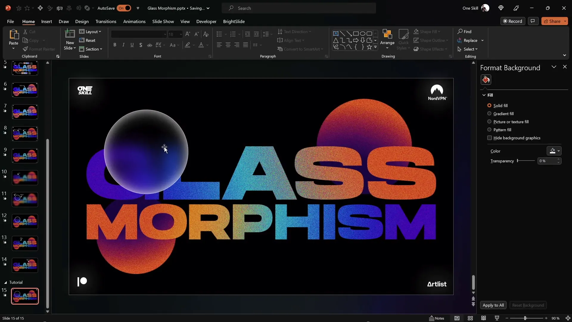Creating frosty glassmorphic circle with inside shadow and white border