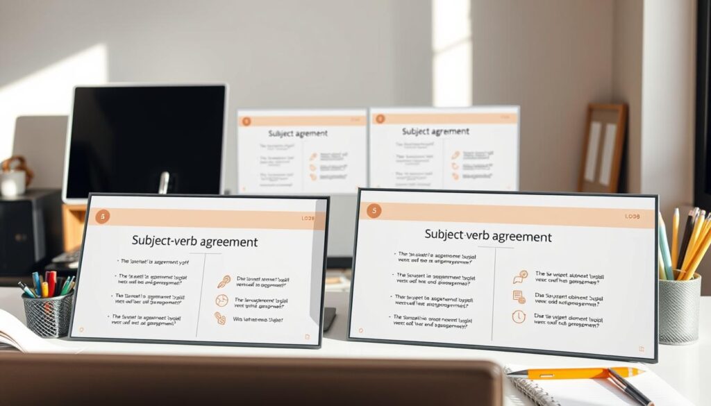 powerpoint presentation on subject verb agreement