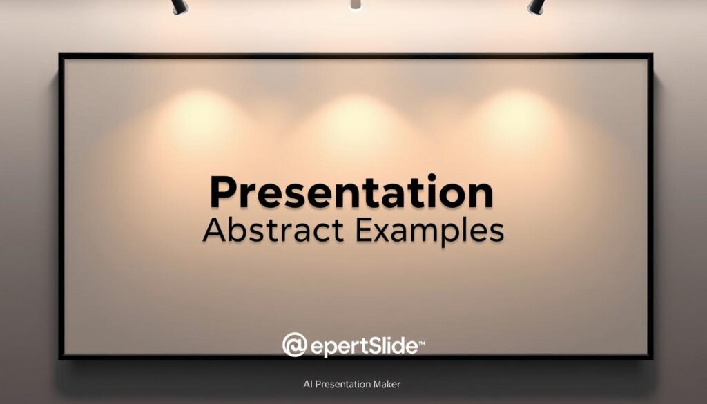 presentation abstract examples