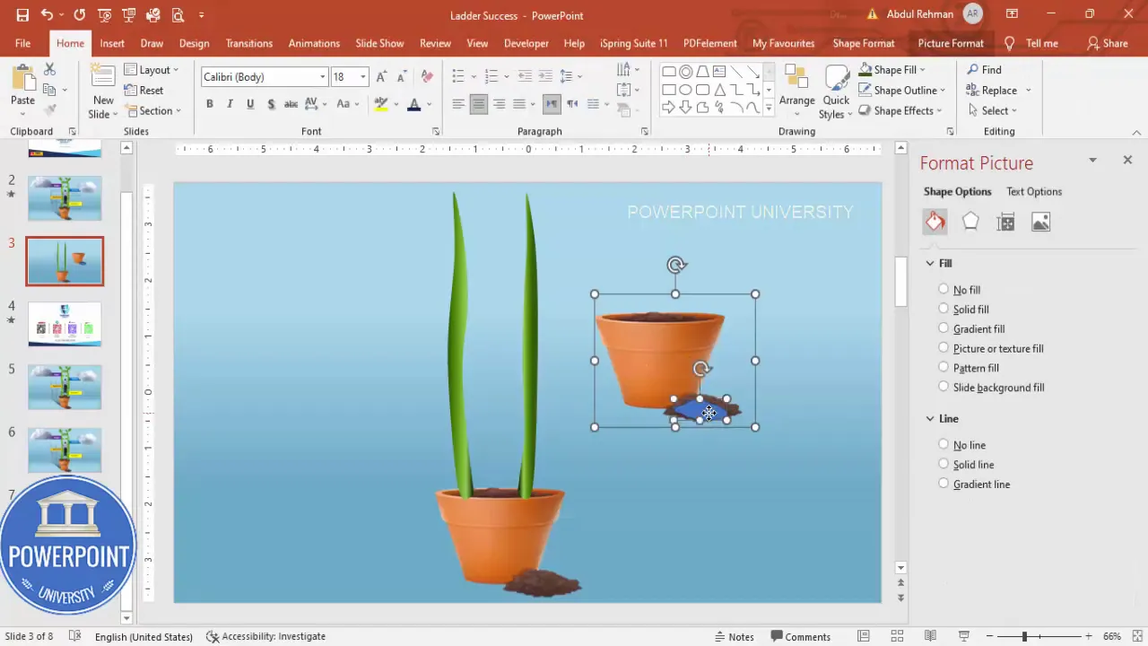 Merge Shapes → Intersect used to create soil shape