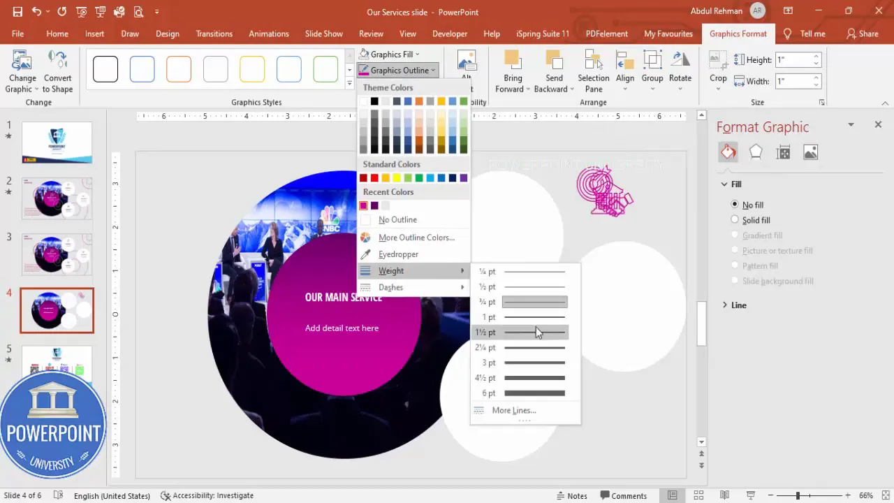 Adjust icon stroke weight and size then place inside service tiles