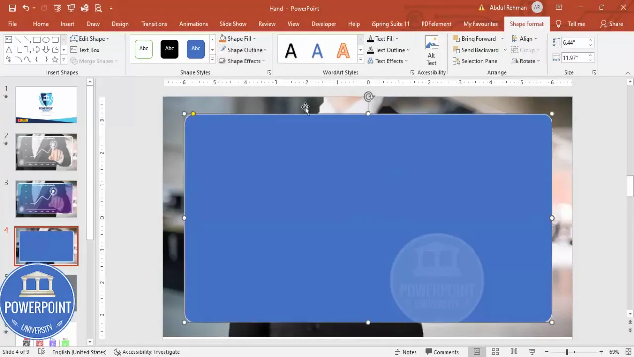 Drawing a rounded corner rectangle for the screen